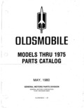 Previous Page - Parts Catalog 31 May 1980