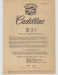 Previous Page - Cadillac Parts and Accessories Catalog June 1991